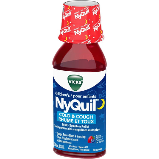 Children's NyQuil Cold & Cough Nighttime Relief 236ml