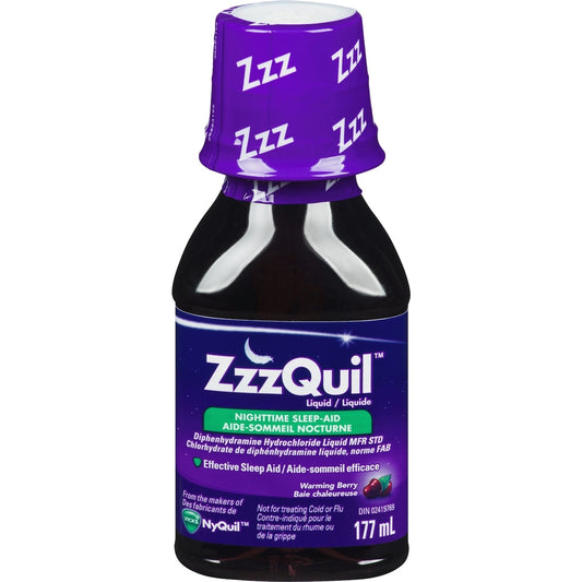 Nighttime Sleep Aid Liquid Berry 117ml