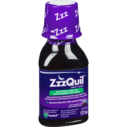 Nighttime Sleep Aid Liquid Berry 117ml