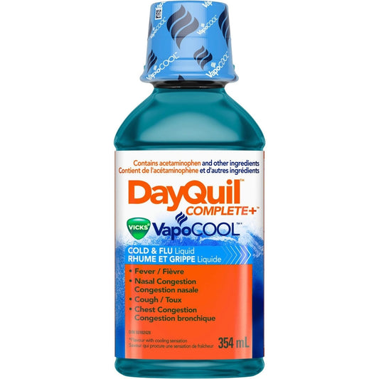 DayQuil VapoCOOL Cold & Flu Relief Liquid 354ml