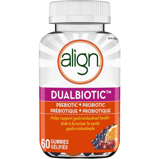 DualBiotic Prebiotic + Probiotic Gummies 60ct
