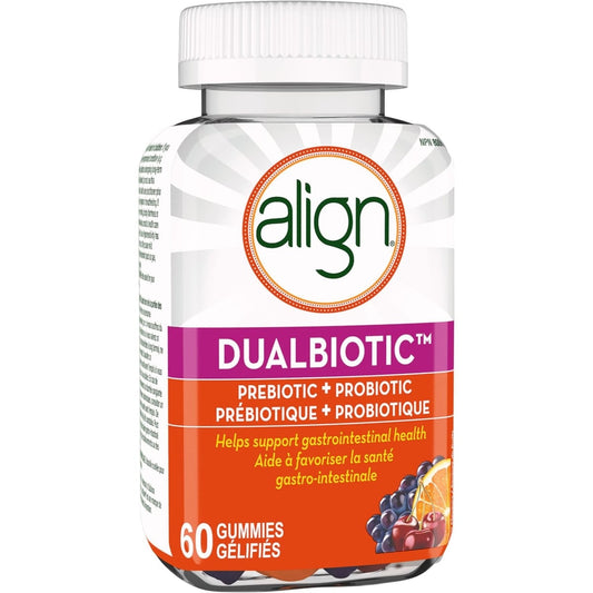 DualBiotic Prebiotic + Probiotic Gummies 60ct