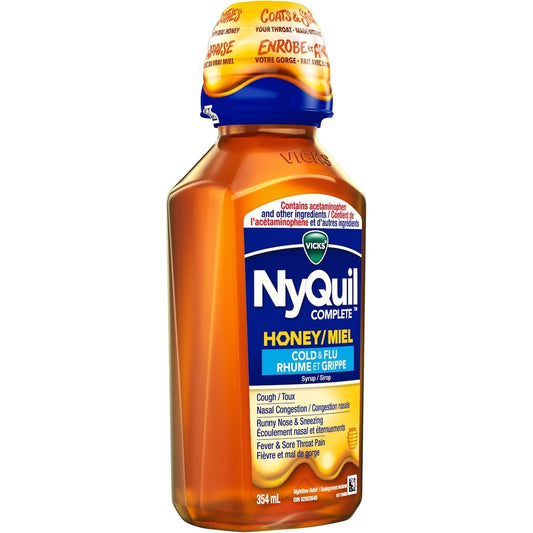 NyQuil Complete Honey Cough & Cold Relief 354ml
