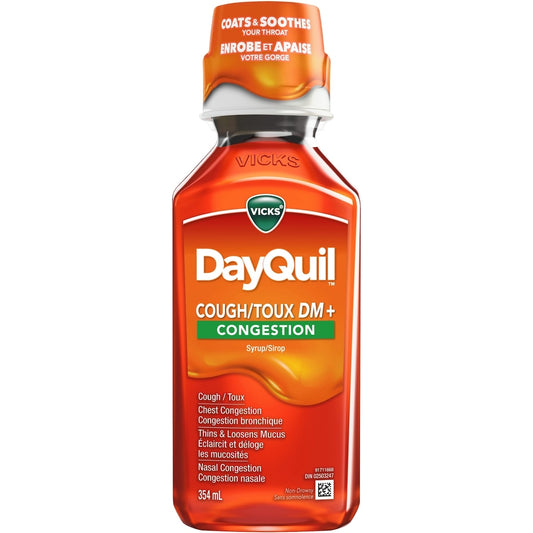 DayQuil Cough & Congestion Relief Liquid 354ml