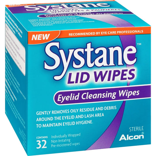 Systane Gentle Lid Wipes 32 Pack