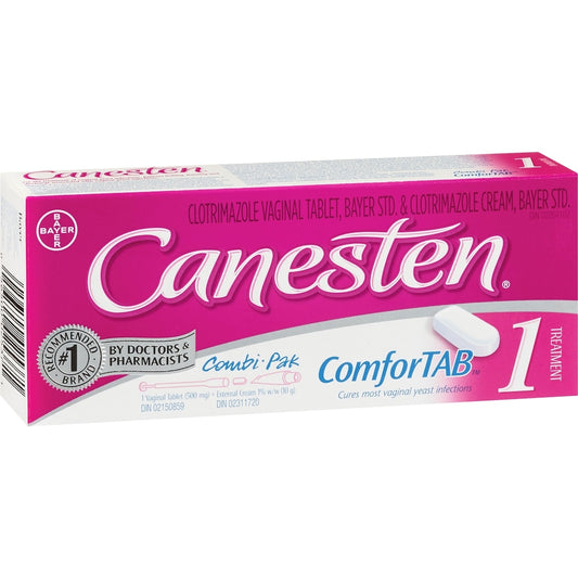 Canesten 1-Day Yeast Infection Treatment Combo Pack