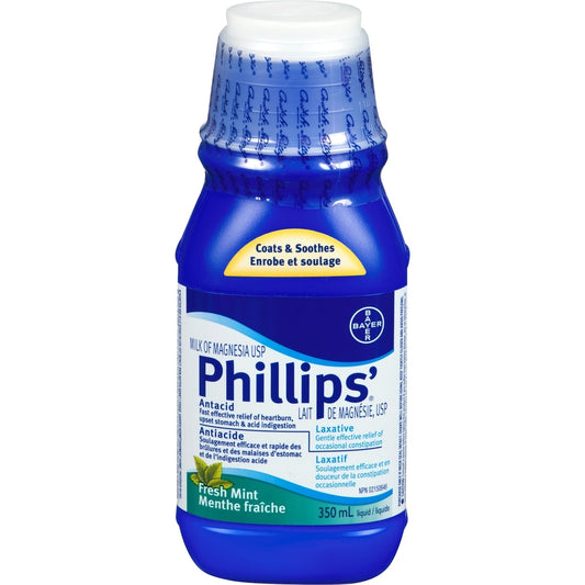 Milk of Magnesia Mint Sugar Free 350ml