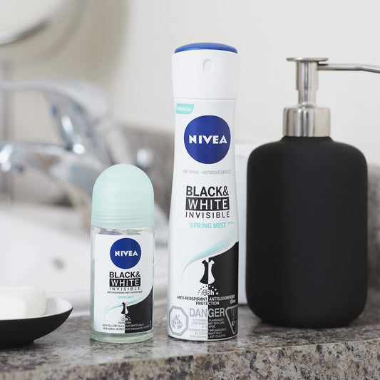 Black & White Invisible Spring Mist Anti-Perspirant Deodorant 50ml