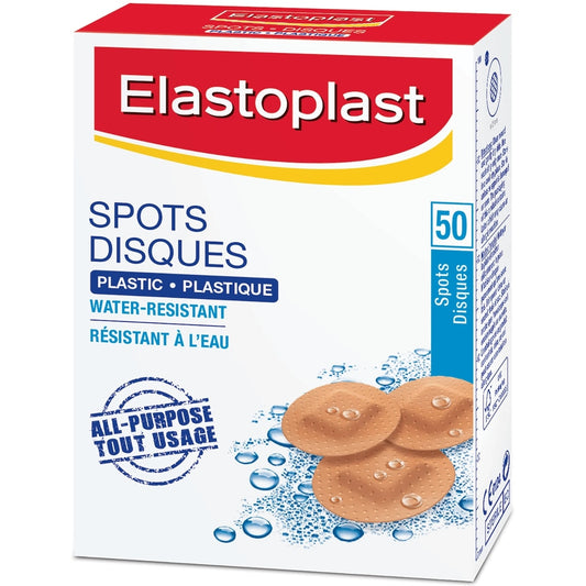 Plastic Spot Bandages 50-Pack
