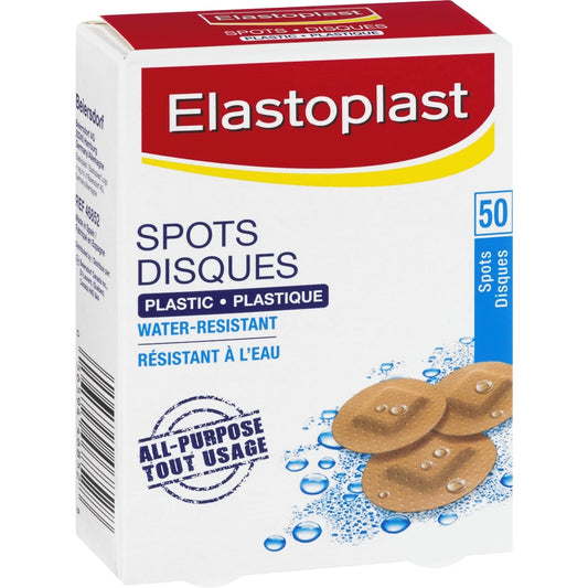 Plastic Spot Bandages 50-Pack