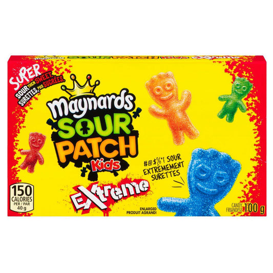 MAYNARDS SOUR PATCH KIDS XTR 12/100G