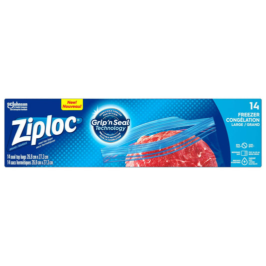Large Freezer Bags, 14 Count