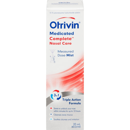 Otrivin Complete Medicated Nasal Spray 20ml