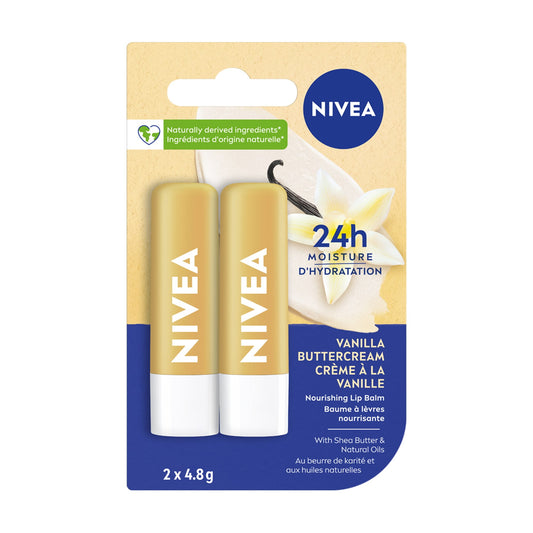 Vanilla Buttercream Lip Balm Duo 2 x 4.8g
