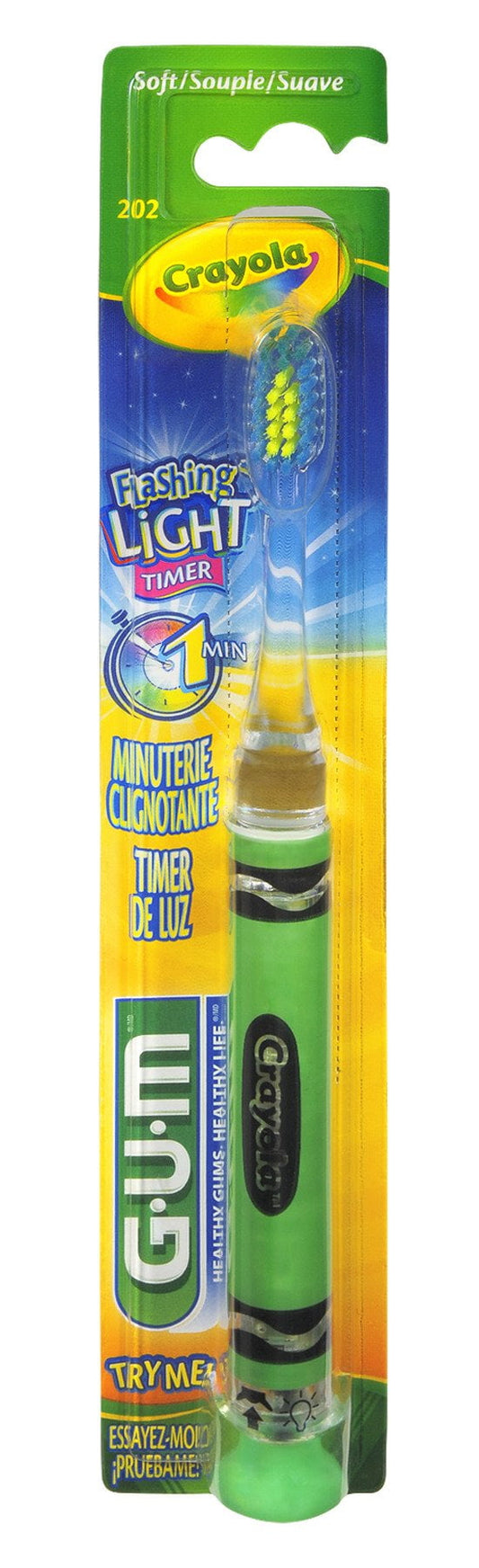 Crayola LED Timer Kids Toothbrush