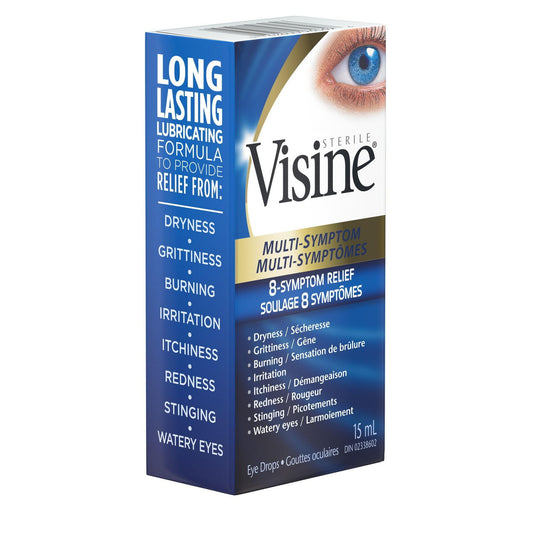 Visine Multi-Symptom Relief Eye Drops 15ml