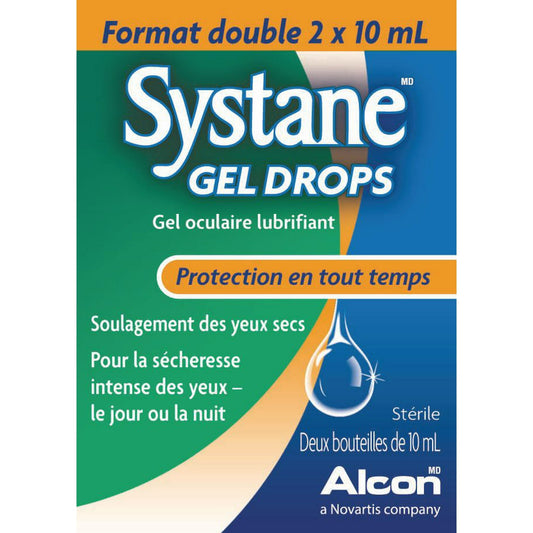 Systane Gel Eye Drops 10ml Twin Pack