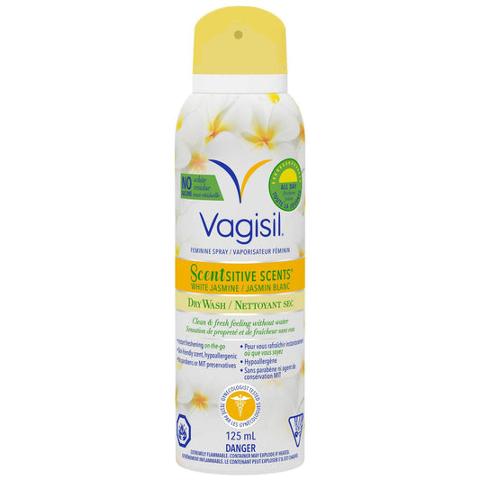 Dry Wash Spray White Jasmine 125ml