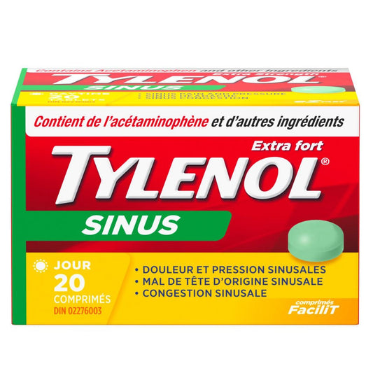 Sinus Extra Strength Daytime Tablets, 20 ct