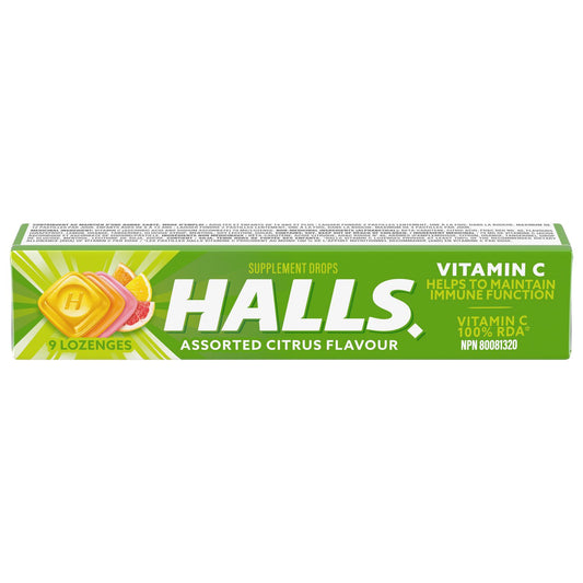 Citrus Vitamin C Supplement Drops, 9-Pack