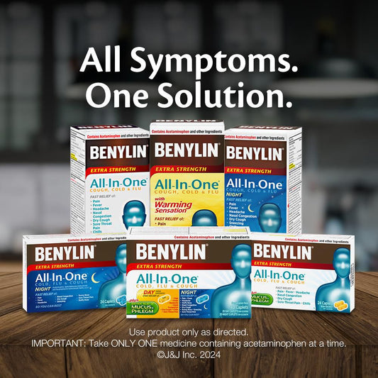 Cold & Flu Day/Night Caplets Extra Strength 24-Pack