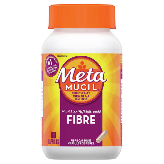 Metamucil Sugar-Free Fiber Capsules 160 Count