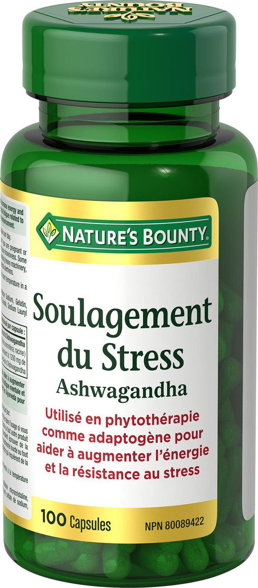 Ashwagandha Stress Relief Capsules 100ct