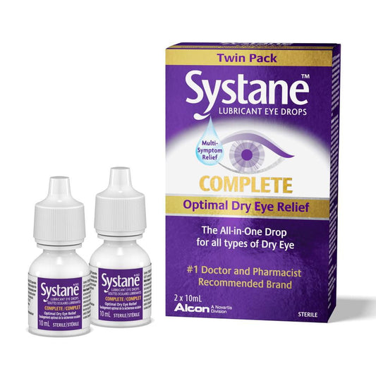 Systane Complete Eye Drops Twin Pack 2x10ml