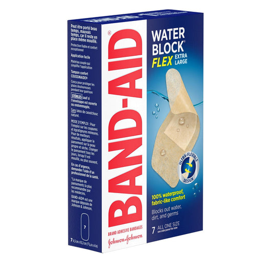 Waterproof Flex XL Bandages, 7-Pack
