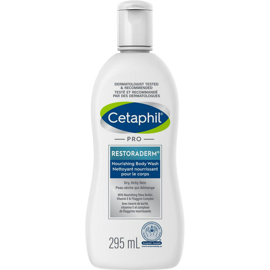 Cetaphil Restoraderm Nourishing Body Wash 295ml