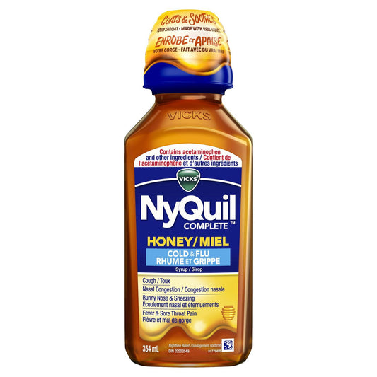 NyQuil Complete Honey Cough & Cold Relief 354ml