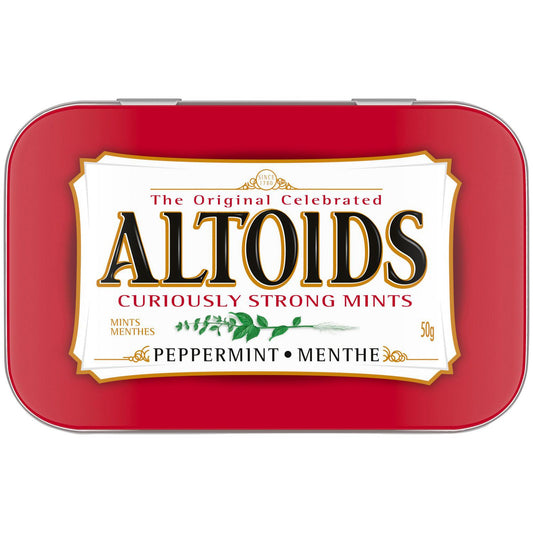 ALTOIDS TIN PEPPERMINT 6/50G