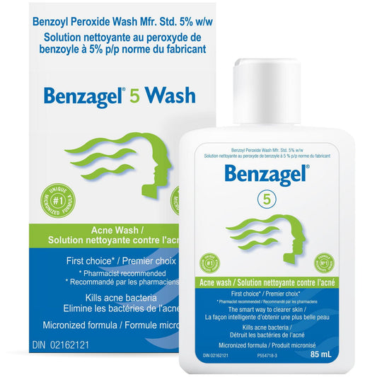 Benzagel 5% Acne Wash 85ml