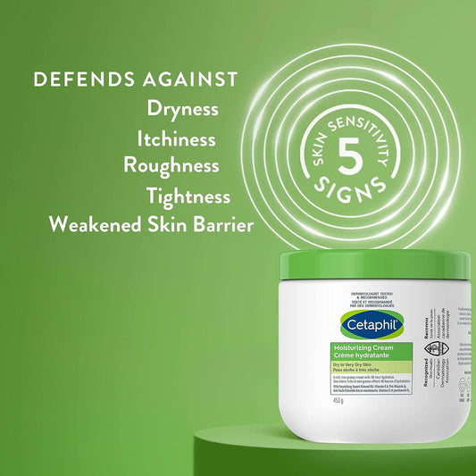 Cetaphil Moisturizing Cream for Dry Skin 453g