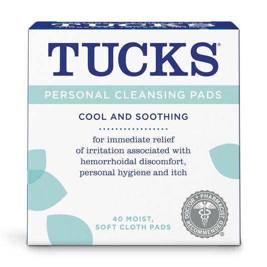 Medicated Witch Hazel Cleansing Pads 40-Pack