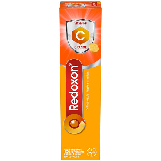 Redoxon Vitamin C Effervescent Tablets Orange 15 Pack