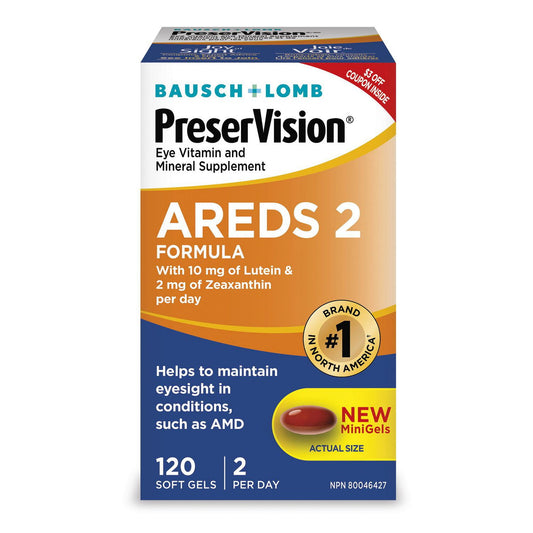 PreserVision AREDS 2 Eye Health Capsules 120 Count
