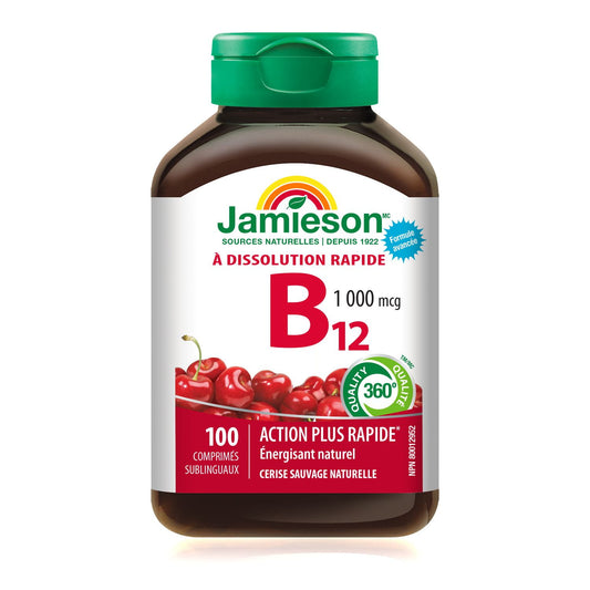 Vitamin B12 1000mcg Fast Dissolving Tablets 100 Count