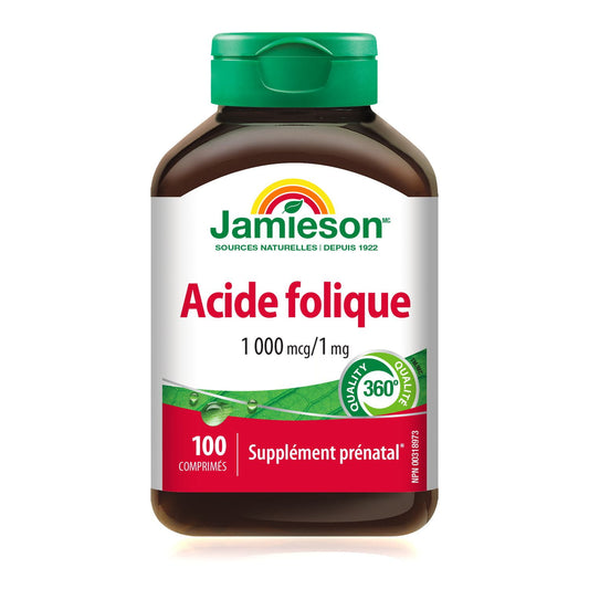 Folic Acid 1mg Tablets 100 Count