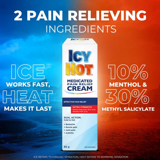 Icy Hot Extra Strength Pain Relief Cream 85g