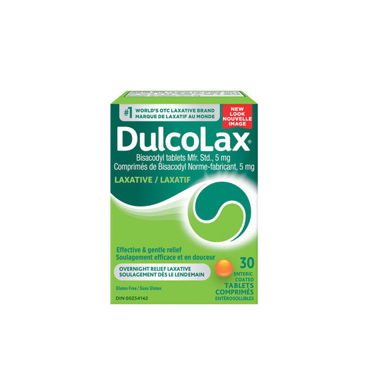 Dulcolax 5mg Laxative Tablets, 30 Count