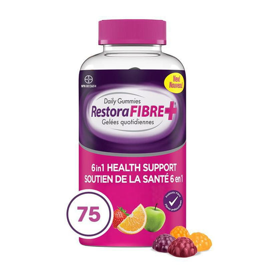6-in-1 Prebiotic Fibre Gummies, 75 Count