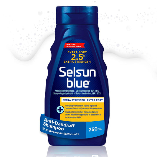 Selsun Extra Strength 2.5% Anti-Dandruff Shampoo 250ml