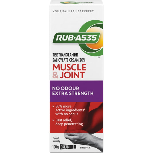 Ultra Strength Odourless Pain Relief Cream 100g