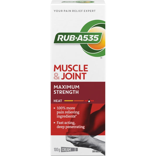 Maximum Strength Muscle & Joint Heat Cream 100g