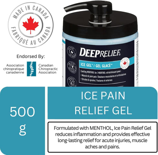 Deep Cold Therapy Pain Relief Gel 500g