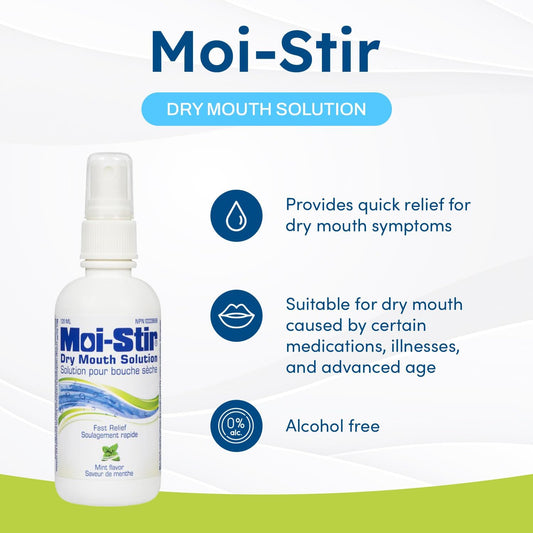 Dry Mouth Relief Spray, Mild Mint 120ml
