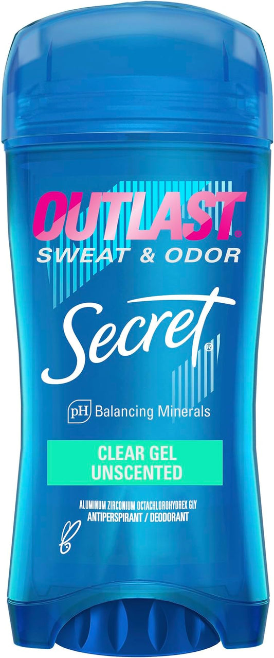 Outlast Clear Gel Unscented Antiperspirant 45g