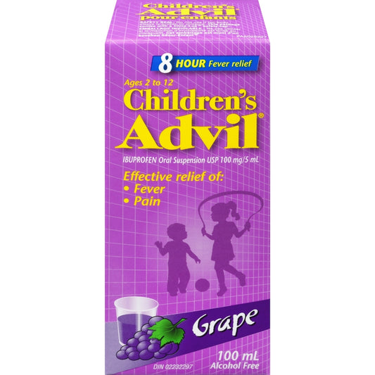 Children's Advil Grape Oral Suspension 100mL