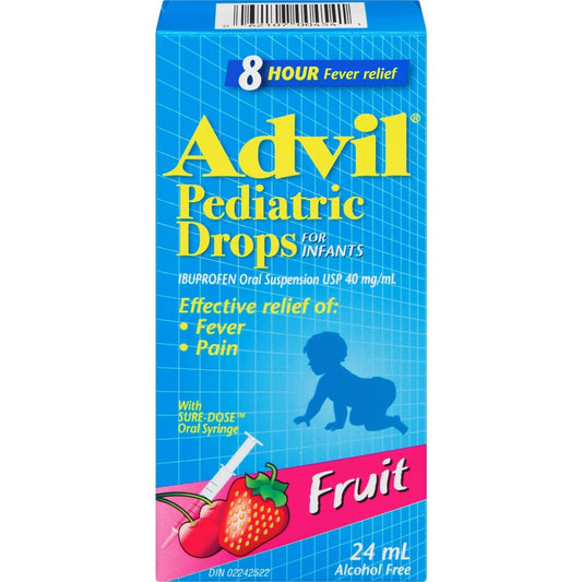 Advil Pediatric Ibuprofen Drops Fruit 24mL